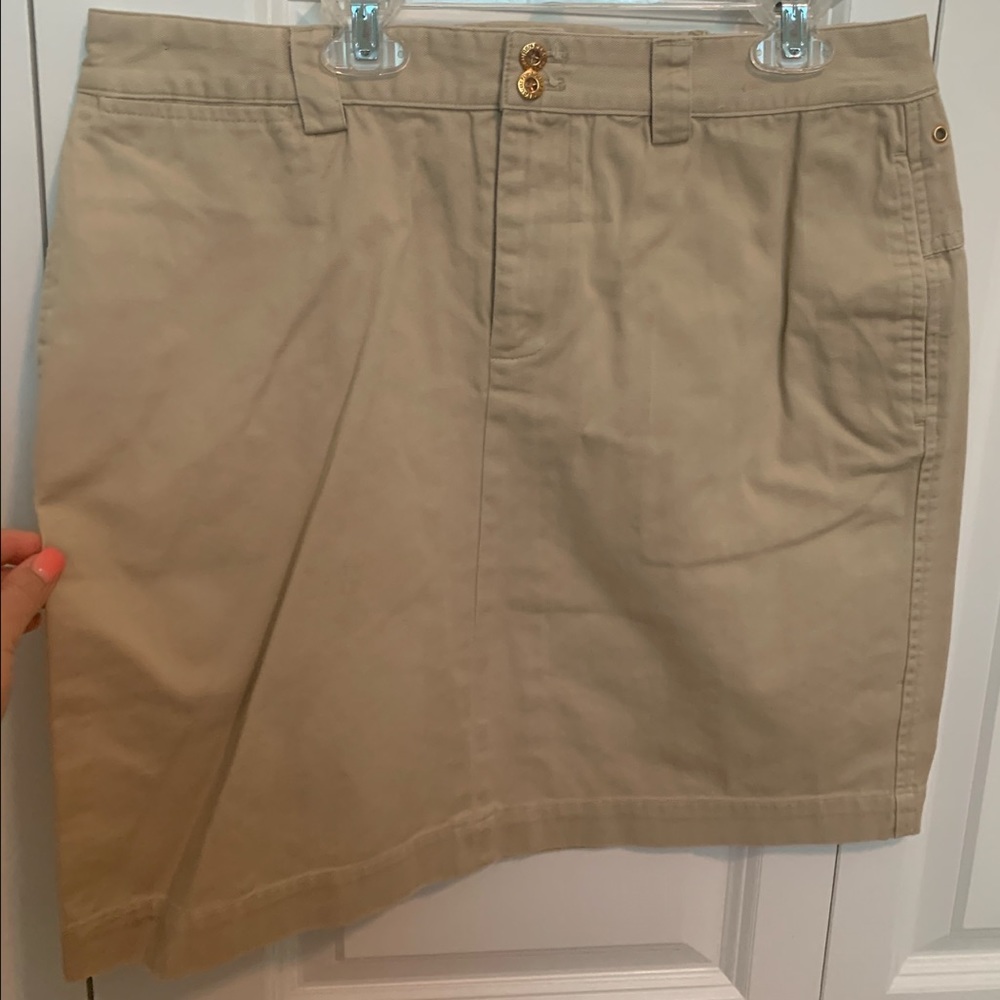 Lauren Ralph Lauren Skirt with Lace Up Back Sz. 10